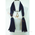 New sexy lady royal jersey crystal pendant scarf bufanda infinito bufanda by Real Fashion